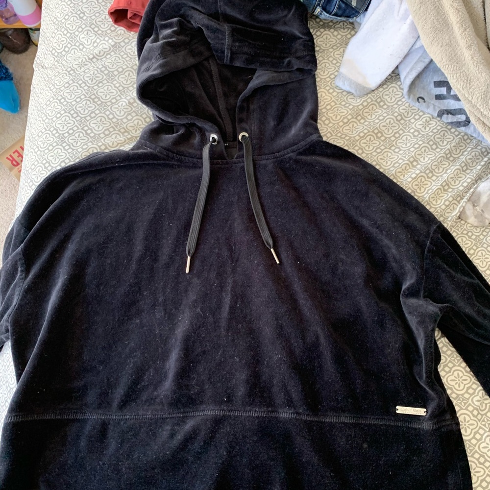 Calvin Klein Velvet hoodie